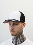 Бейсболка FLEXFIT арт. 6511CF (черный / белый)